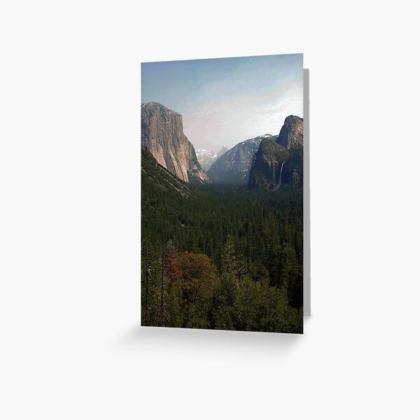 Yosemite National Park Greeting Card