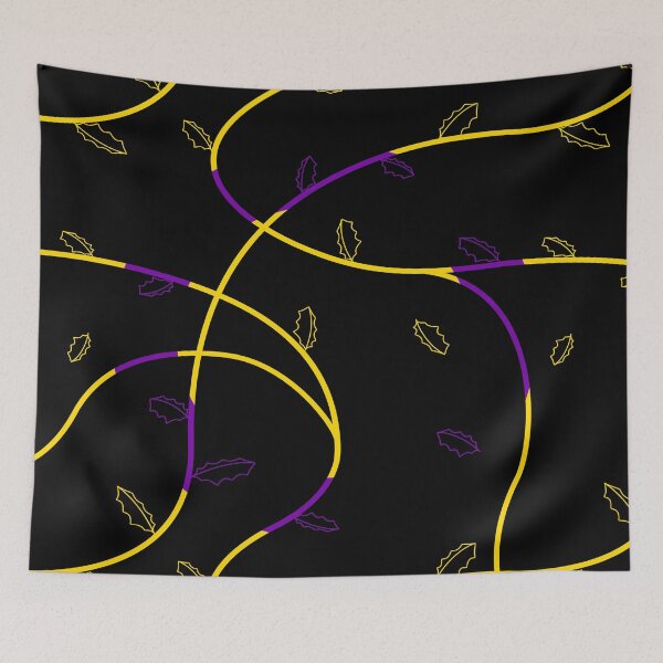 Item preview, Jagged Leaves, Intersex Pride Flag designed and sold by StephOBrien.