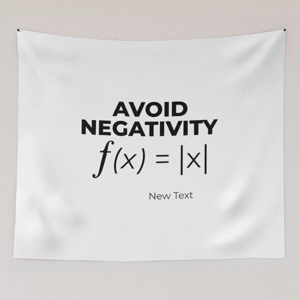 Item preview, Avoid Negativity - Calculus designed and sold by EstelleStar.