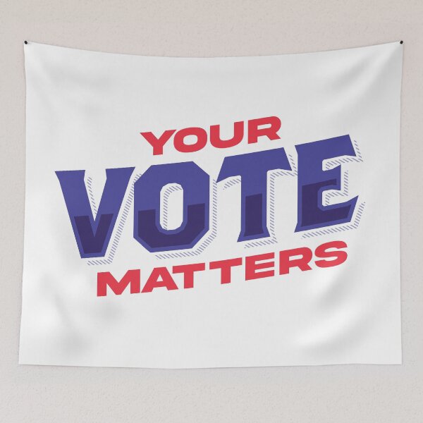Item preview, Your Vote Matters designed and sold by FaizalPeyjal.