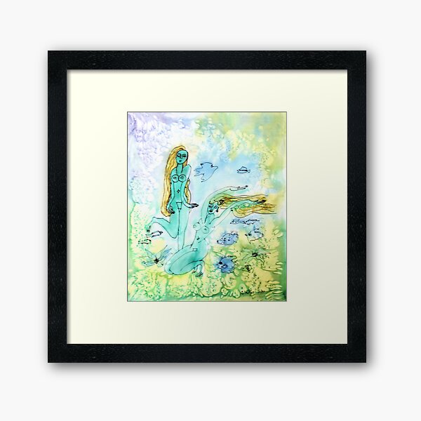 Mermaids Framed Art Print