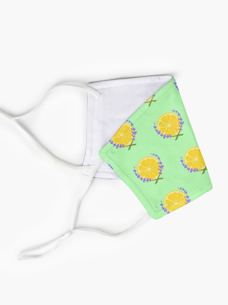 Alternate view of Lavender Lemonade Logo Mask