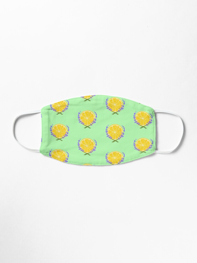 Alternate view of Lavender Lemonade Logo Mask