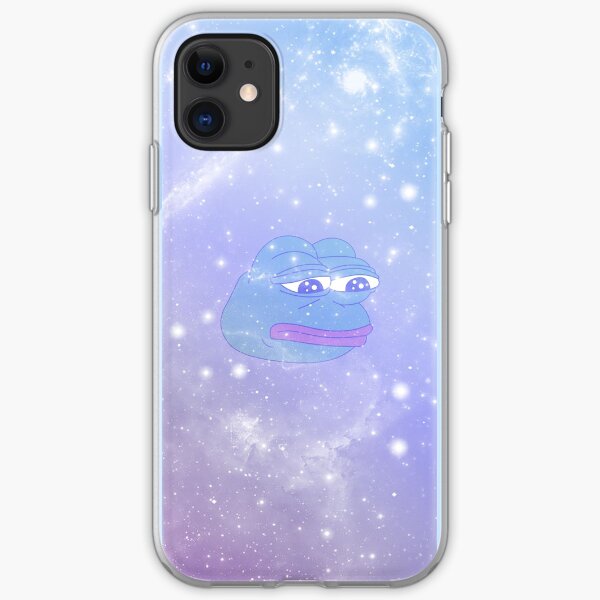 Cute Galaxy Rare Pepe iPhone Soft Case