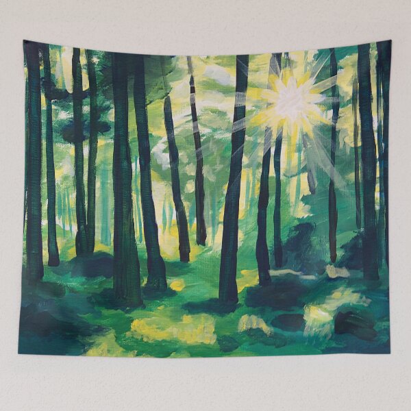 Item preview, Sunlit Forest designed and sold by Nicole Procter.