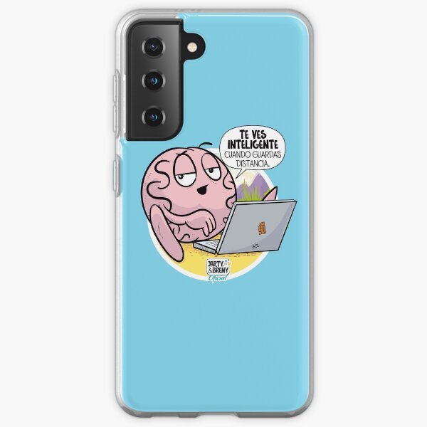 Distacia Social - J&B - Breny Funda blanda para Samsung Galaxy