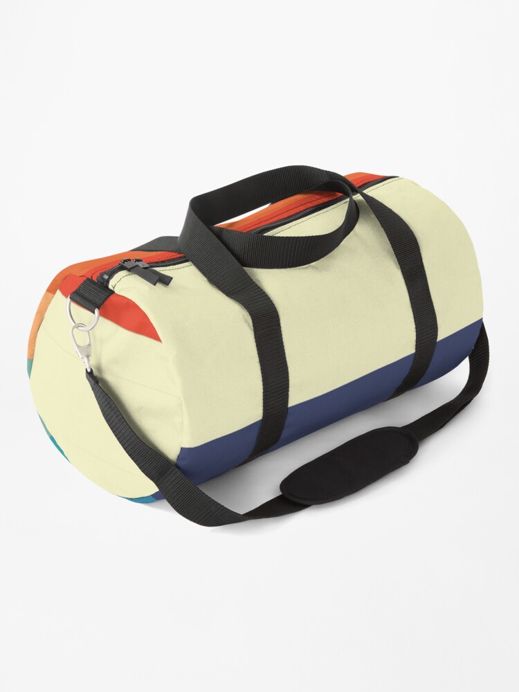 retro duffle bag