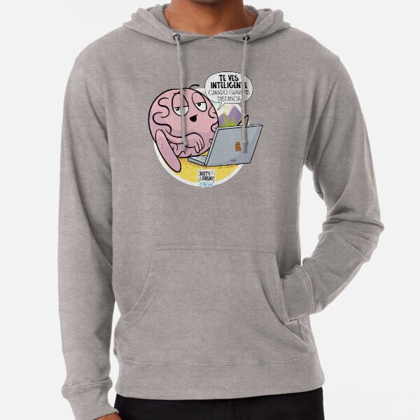 Distacia Social - J&B - Breny Sudadera ligera con capucha