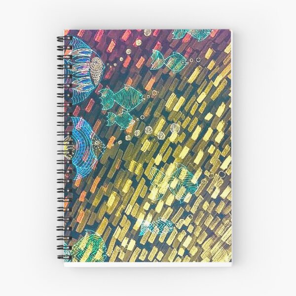 Item preview, Mundo marino brillo designed and sold by Awakeningprint.