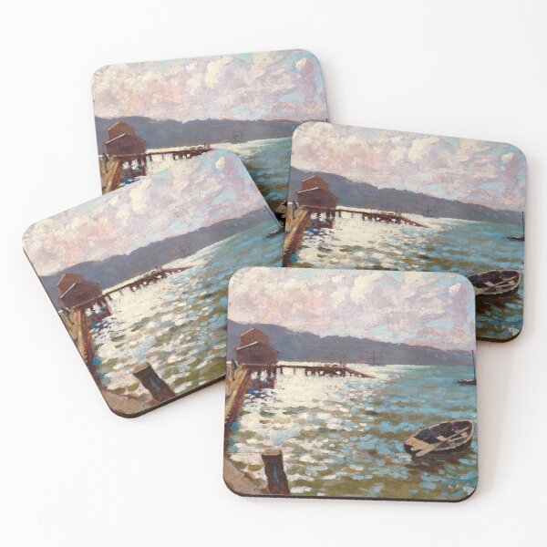 Item preview, James McLachlan Nairn - Wellington Harbour designed and sold by Impressionist Masters.
