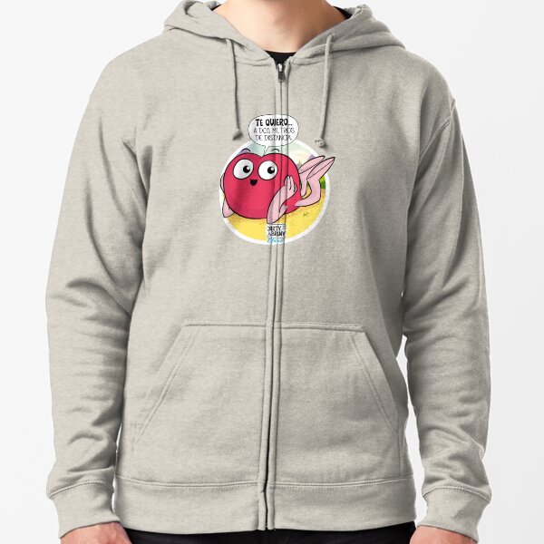 Distacia Social - J&B - Jarty Sudadera con capucha y cremallera
