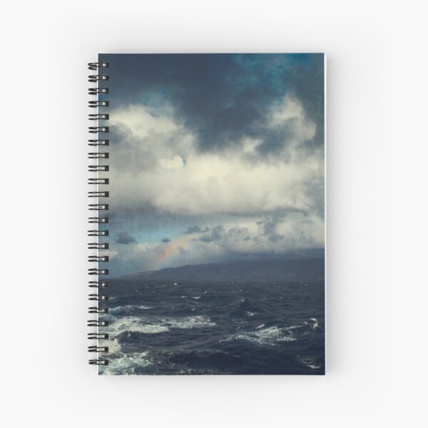 Item preview, wild ocean with rainbow designed and sold by Dyrk Wyst Redbubble Shop.