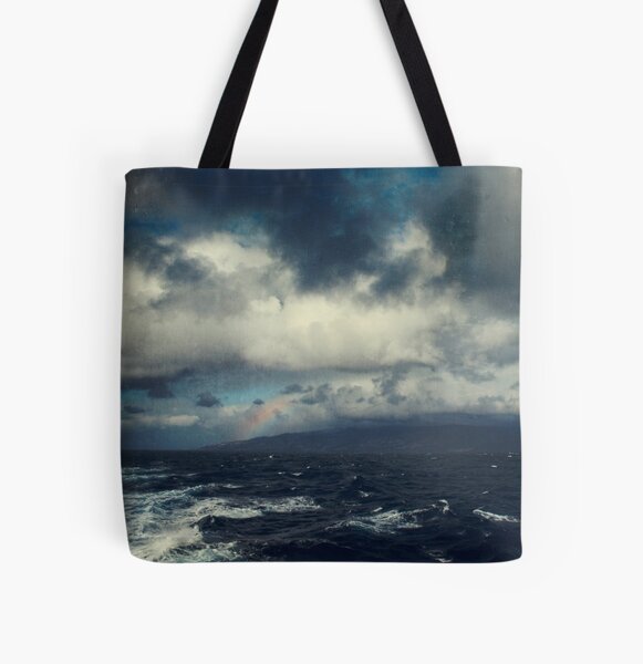 Item preview, wild ocean with rainbow designed and sold by Dyrk Wyst Redbubble Shop.