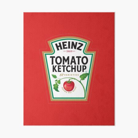 Tomato Ketchup he inz Art Board Print