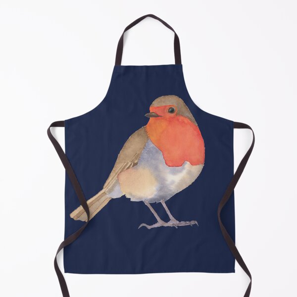 Item preview, RED BREASTED ROBIN - Gift For Bird Lover - Watercolor designed and sold by Susan Prolman.