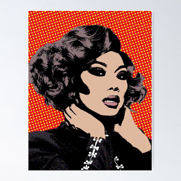 Item preview, Jujubee style pop art designed and sold by Troy Posnansky.