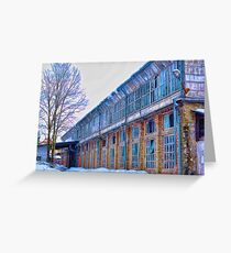 Abandoned building Greeting Card
