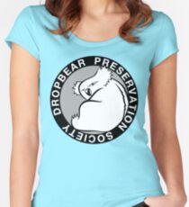 Dropbear Preservation Society Women's Fitted Scoop T-Shirt