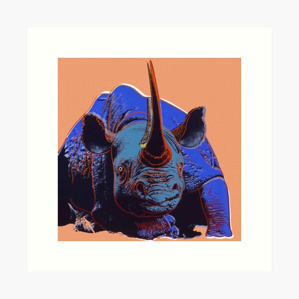 Item preview, AW Black Rhino designed and sold by Peace,Love & Art.