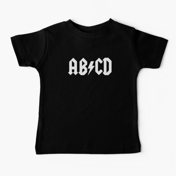 ABCD - White Print Edition Baby T-Shirt