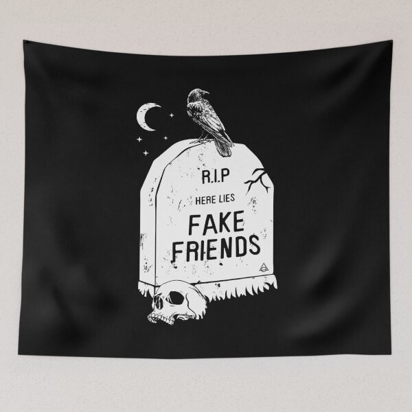 Item preview, Fake friends designed and sold by Eluviate.