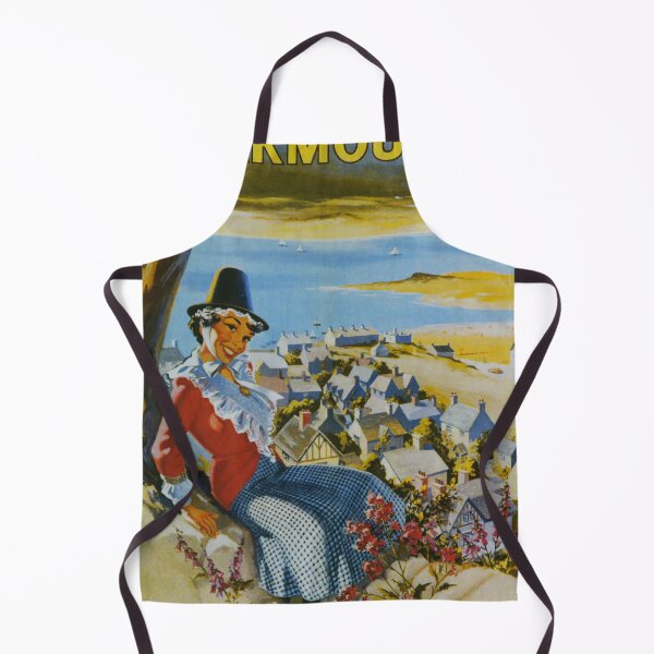 Item preview, Barmouth vintage travel poster designed and sold by stickart-marek.