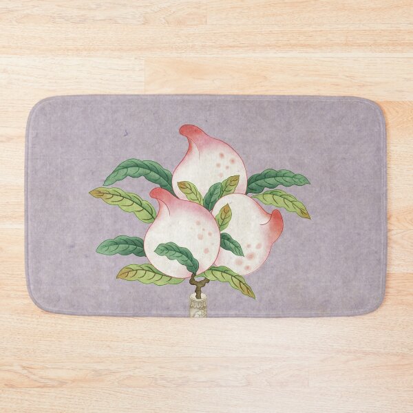 Item preview, Fruits: Peaches and grapes type-H (Minhwa-Korean traditional/folk art) designed and sold by minsillust.