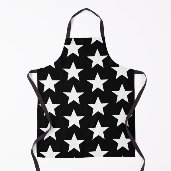 White Hollywood Walk Of Fame Star Apron