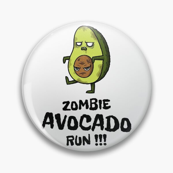 Artikelvorschau, ZOMBIE AVOCADO RUN !! entworfen und verkauft von penartvt.