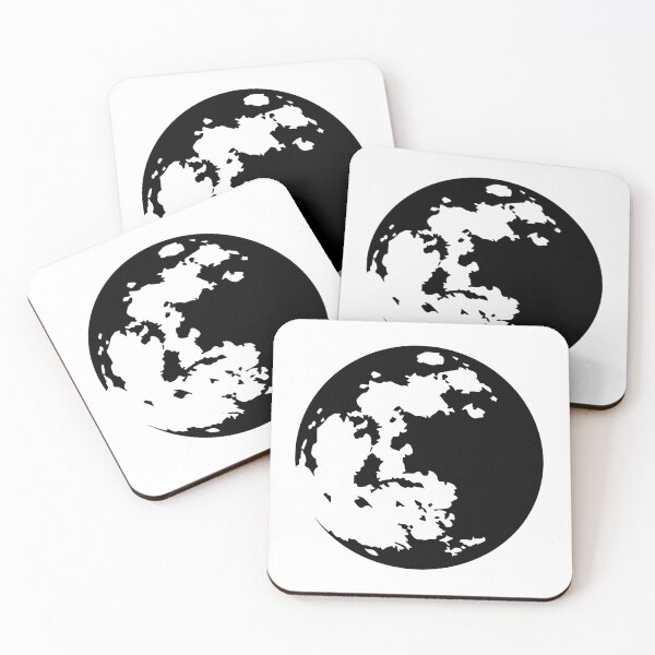 Item preview, Full Black Inverted Moon designed and sold by LucentJourneys.