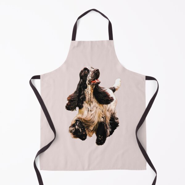 Item preview, Cocker Spaniel on a merry dog walk designed and sold by ElegantCat.