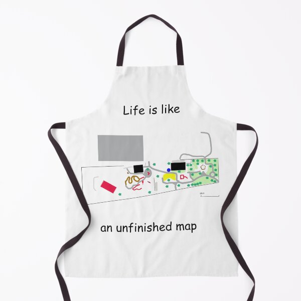 Item preview, Life is like an unfinished map designed and sold by HaniaAnia.