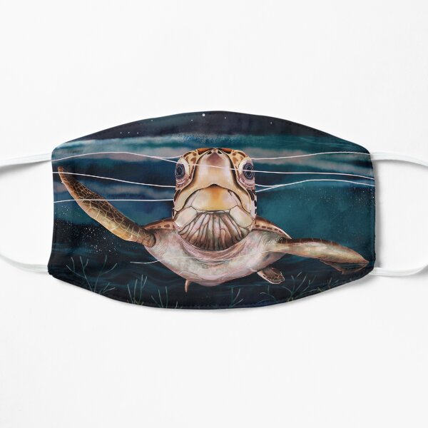 Cosmic Turtle Flat Mask
