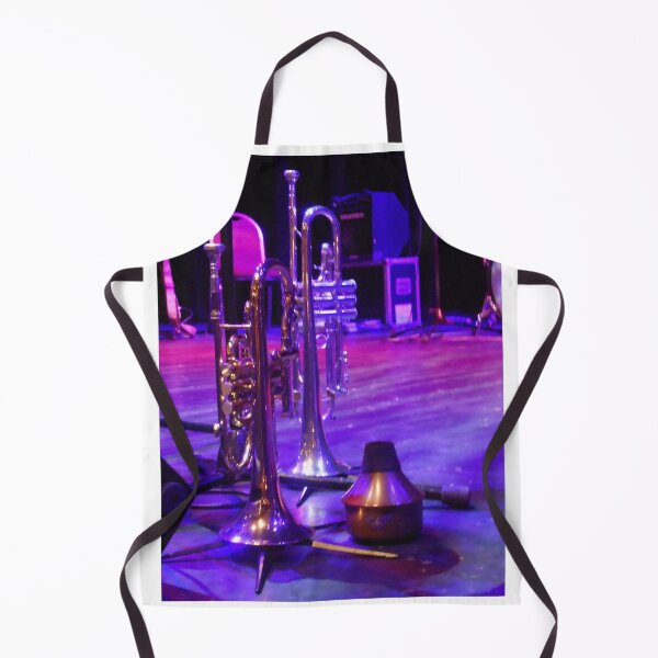 Item preview, Brass Instruments And Mute On Stage designed and sold by BlueMoonRose.