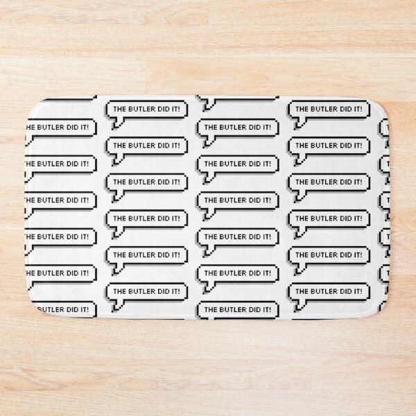 Item preview, The butler did it! designed and sold by honeysticks.