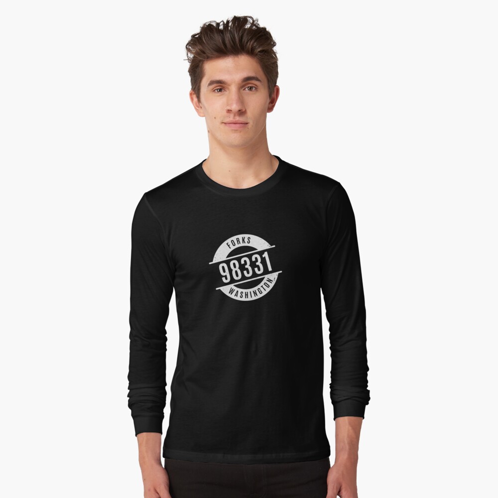 "Forks Washington 98331 Zip Code" Tshirt by creativecurly Redbubble