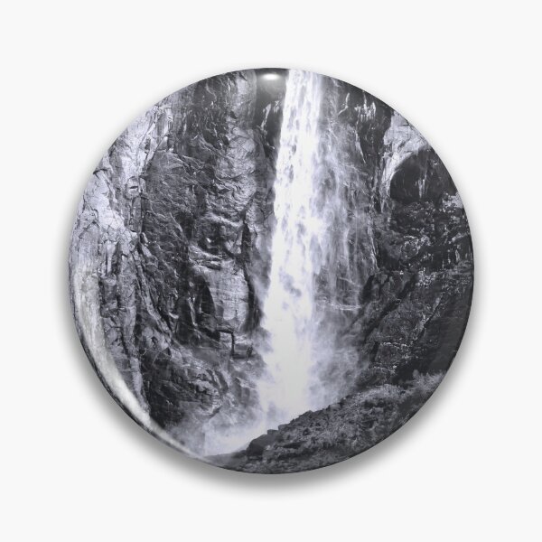 Item preview, Bridalveil Falls Yosemite California in Black and White designed and sold by Rocky Mountain Artistry.