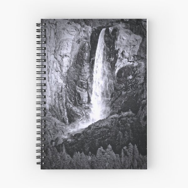 Item preview, Bridalveil Falls Yosemite California in Black and White designed and sold by Rocky Mountain Artistry.