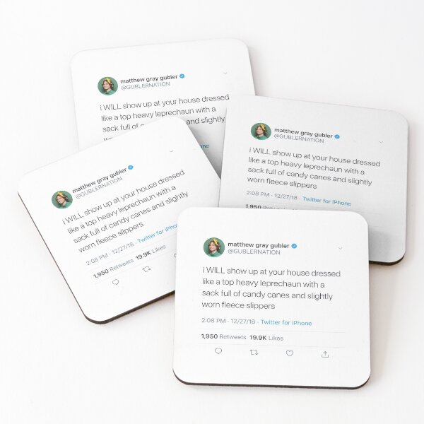 Item preview, matthew gray gubler tweet designed and sold by reaganreese.