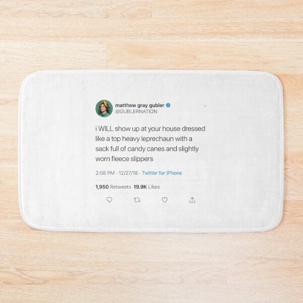 Item preview, matthew gray gubler tweet designed and sold by reaganreese.