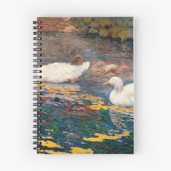 Item preview, Eliseu Visconti - Ducklings on the lake designed and sold by Impressionist Masters.