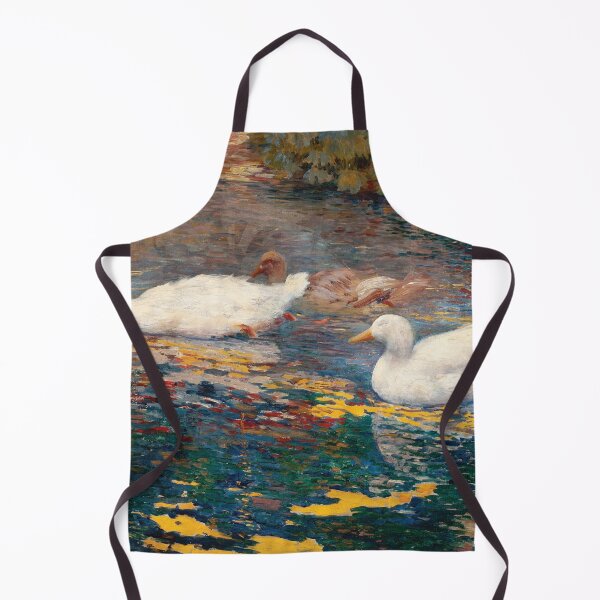 Item preview, Eliseu Visconti - Ducklings on the lake designed and sold by Impressionist Masters.