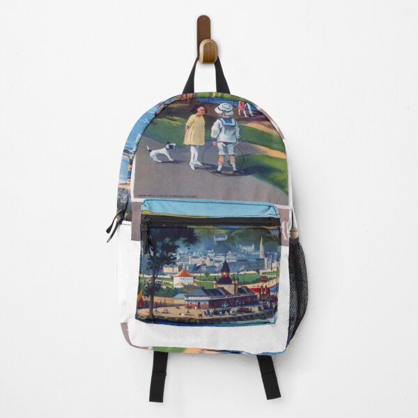 Item preview, Sweet Rothesay Bay vintage travel poster designed and sold by stickart-marek.
