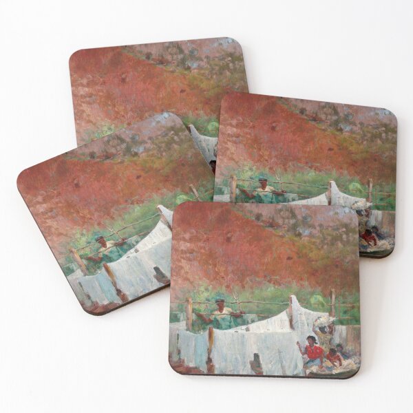 Item preview, Eliseu Visconti - Clothes hanging on the line designed and sold by Impressionist Masters.