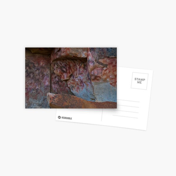 cueva de las manos (cave of hands) Postcard