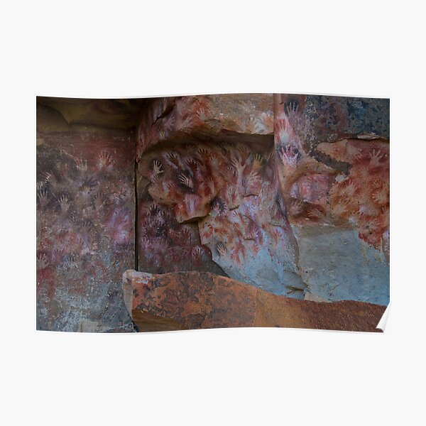 cueva de las manos (cave of hands) Poster