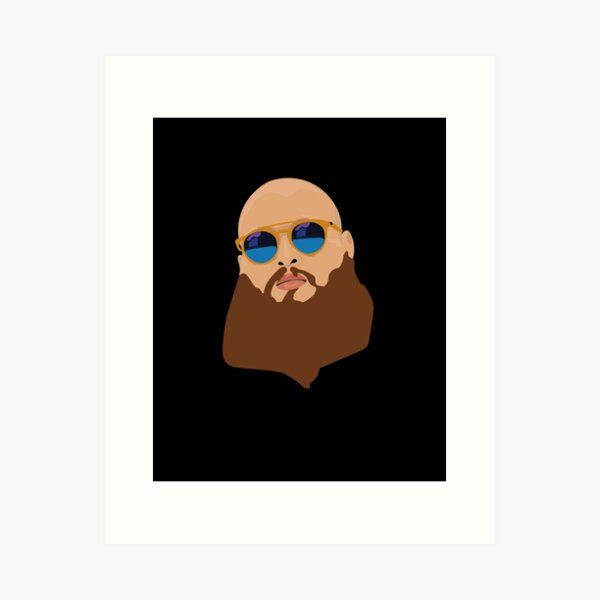 Item preview, Action Bronson designed and sold by SparrowLag.