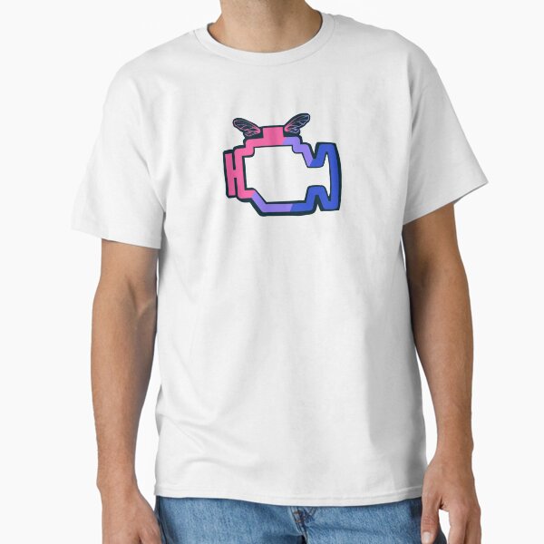Transmission Folklore Bisexual Pride Logo Classic T-Shirt