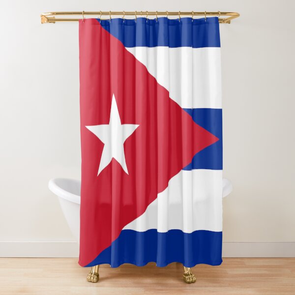 National Flag Of Cuba Shower Curtain