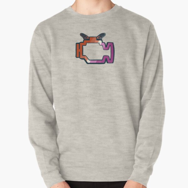 Transmission Folklore Lesbian Pride Logo Pullover Sweatshirt
